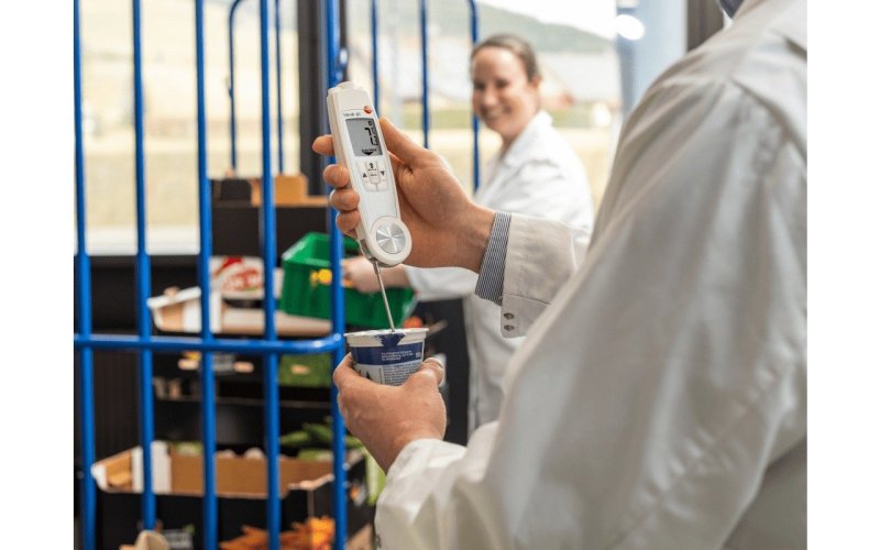 Testo 104-IR BT - Infračervený/prepichovací teplomer s Infračervené + bodavé meranie